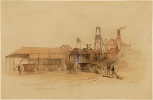 Burdon Main Colliery von Thomas H. Hair