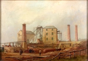 Hartley Colliery nach der Katastrophe, 1869