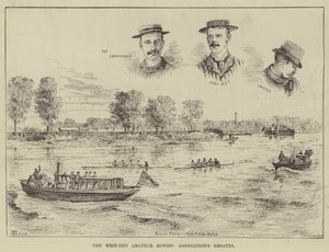Regatta der West-End Amateur Rowing Association von Thomas Harrington Wilson