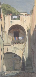 Ein Haus in Sorrent von Thomas Hartley Cromek