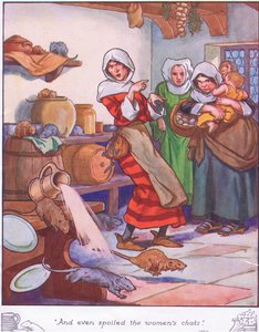 Und verdarb sogar die Gespräche der Frauen von Thomas Heath Robinson