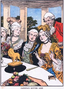 Canovas Butterlöwe von Thomas Heath Robinson