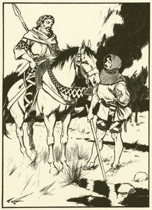 Karl der Große und der Köhler von Thomas Heath Robinson