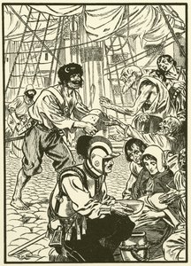 Die hungrigen Bürger füttern von Thomas Heath Robinson