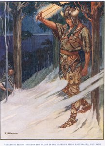 Weiß leuchtend durch das Dunkel von Thomas Heath Robinson