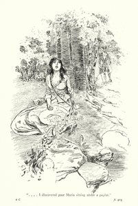 Illustration für Eine empfindsame Reise von Laurence Sterne von Thomas Heath Robinson