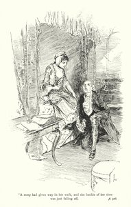 Illustration für Eine sentimentale Reise von Laurence Sterne von Thomas Heath Robinson