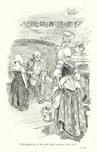 Illustration für Eine sentimentale Reise von Laurence Sterne von Thomas Heath Robinson