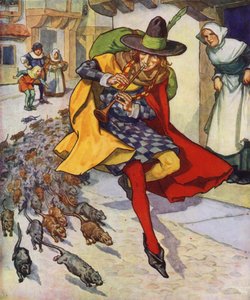 Illustration für Der Rattenfänger von Hameln