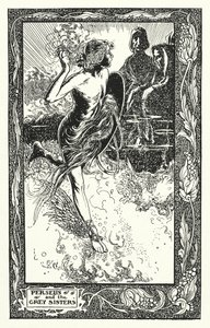 Perseus und die Grauen Schwestern von Thomas Heath Robinson