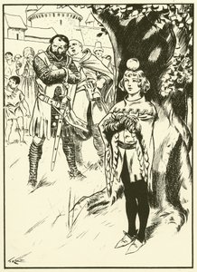 Tells Sohn und der Apfel von Thomas Heath Robinson
