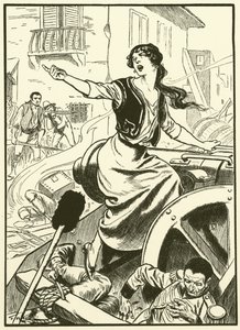 Die Jungfrau von Saragossa von Thomas Heath Robinson