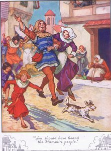 "Sie hätten die Hamelner Leute hören sollen" von Thomas Heath Robinson