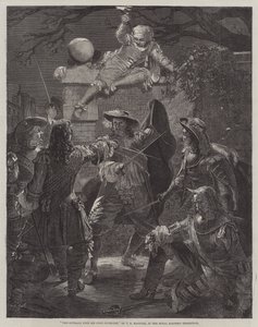 Der Überfall auf Sir John Coventry von Thomas Herbert Maguire