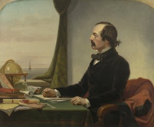 Porträt von Elisha Kent Kane (1820-57)
