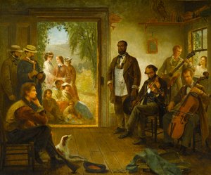 Das Musikalische, Friseursalon, Trenton Falls, New York, 1866