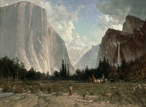 Brautschleierfälle, Yosemite, ca. 1870-84