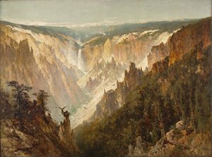 Der Grand Canyon des Yellowstone, ca. 1884 von Thomas Hill