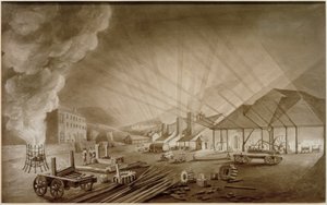 Walzwerk in Merthyr Tydfil
