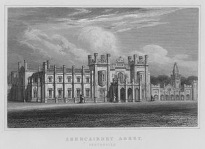 Abercairney Abbey, Perthshire (Stich) von Thomas Hosmer Shepherd