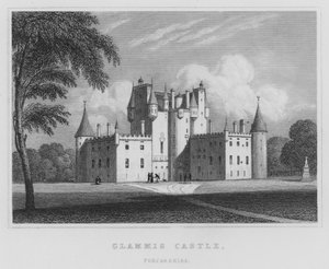 Glammis Castle, Forfarshire von Thomas Hosmer Shepherd