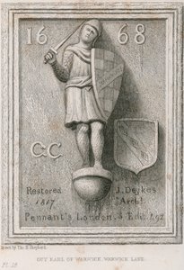 Guy, Earl of Warwick von Thomas Hosmer Shepherd