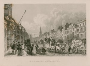 Hauptstraße in Whitechapel von Thomas Hosmer Shepherd