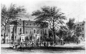 Haus von Mrs. Montagu, Portman Square, London, 19. Jahrhundert