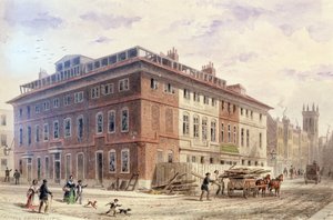 Altes Haus in New Street Square, Südostfront