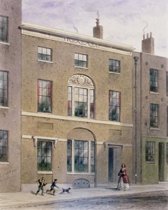 Plumbers Hall in Great Bush Lane, Cannon Street, 1851 von Thomas Hosmer Shepherd