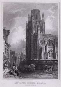 Redcliffe Kirche, Bristol, Blick nach Norden von Thomas Hosmer Shepherd