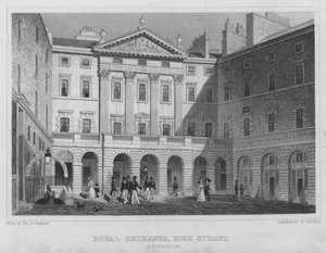 Royal Exchange, High Street, Edinburgh von Thomas Hosmer Shepherd