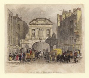 Temple Bar von Thomas Hosmer Shepherd