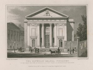 Die katholische Kapelle in Finsbury
