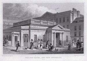 Die heißen Bäder und die neue Krankenstation, Bath von Thomas Hosmer Shepherd