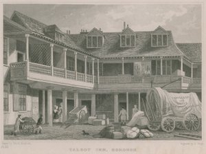 Das Tabard Inn, Southwark von Thomas Hosmer Shepherd