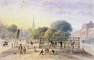 Ansicht von Islington Pound, 1850 von Thomas Hosmer Shepherd
