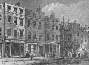 Wigmore Street, Westminster, London, 1820 1878 von Thomas Hosmer Shepherd