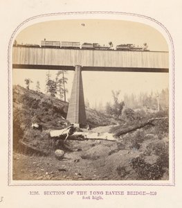 Abschnitt der Long Ravine Brücke