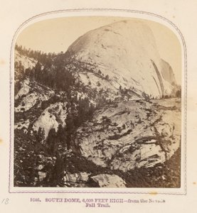 South Dome, 6.000 Fuß hoch - vom Nevada Fall Trail von Thomas Houseworth