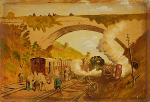 Eisenbahnunfall in Flax Bourton