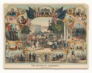 Der fünfzehnte Verfassungszusatz. Gefeiert am 19. Mai 1870