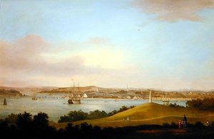 Ansicht des Tamar-Mündungsgebiets, Plymouth