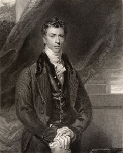 Henry Peter Brougham, 1. Baron Brougham und Vaux, graviert von H. Robinson, aus 