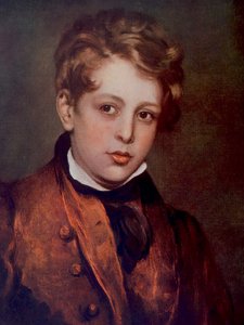 Lord Byron, englischer Dichter als Junge