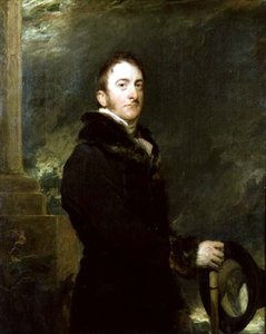 Porträt von Cropley Ashley Cooper, 6. Earl of Shaftesbury