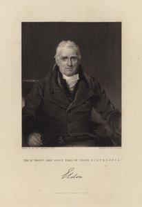 Der Rechte Ehrenwerte John Scott Earl of Eldon von Thomas Lawrence