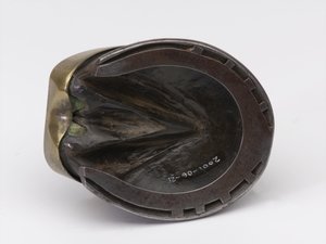 Huf-Tintenfass des Pferdes von Captain William Tyrwhitt Drake, Royal Horse Guards, ca. 1829
