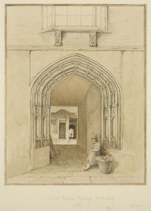 Wachstuben-Durchgang, Wine Street von Thomas Leeson the Elder Rowbotham
