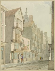Mary-le-Port Straße von Thomas Leeson the Elder Rowbotham